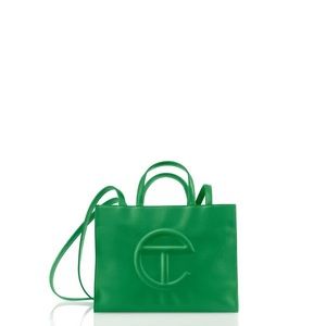 Telfar Medium Shopping Bag Green Screen